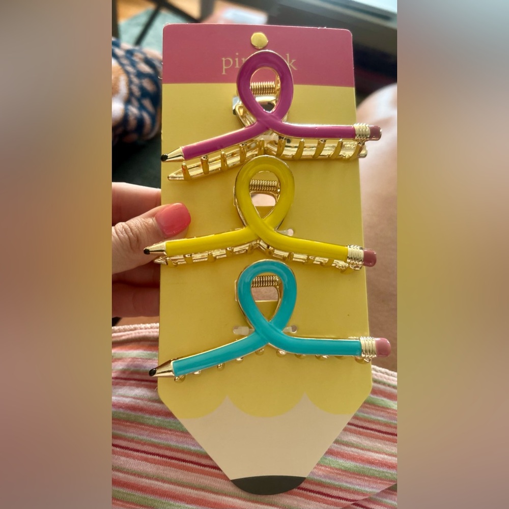 Brand New Pencil Hair Clips! ✏️🪮💆‍♀️💕